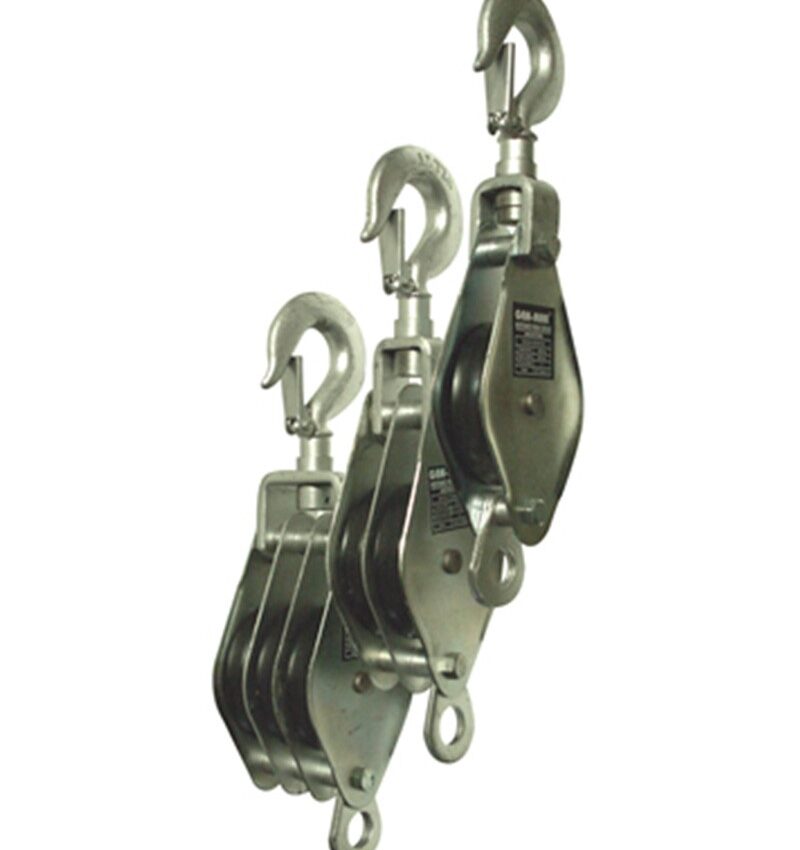 Motón para Soga 150 mm 1 Polea