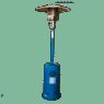Calefactor a Gas Azul