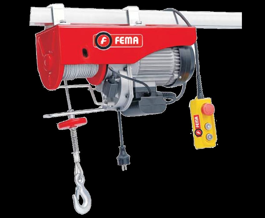 Aparejos Eléctricos Fema 1000 Doble Gancho 18mt