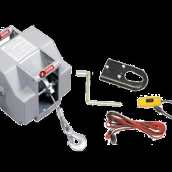 Aparejo Malacate eléctrico 12v 4082kg