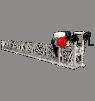 Regla Vibratoria Reticulada 6mt Aluminio Fema