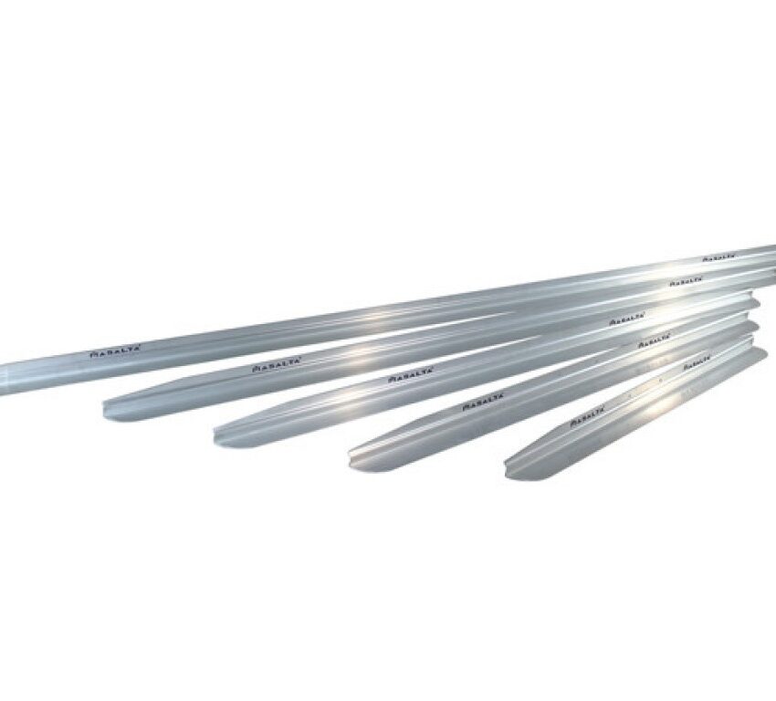 Perfil de aluminio 3,66 mt para Regla Vibradora